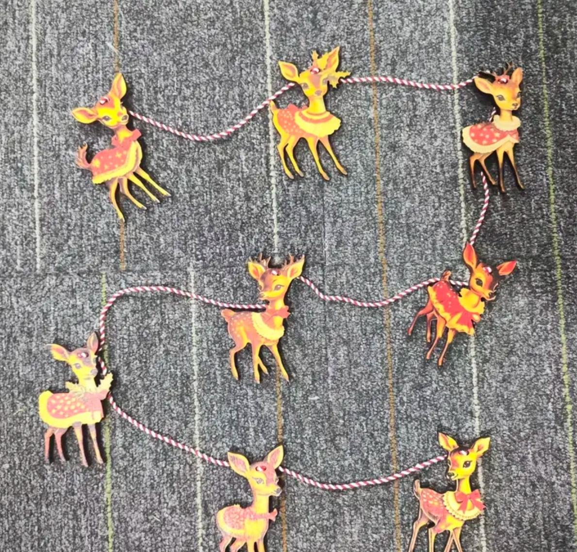 Reindeer Garland