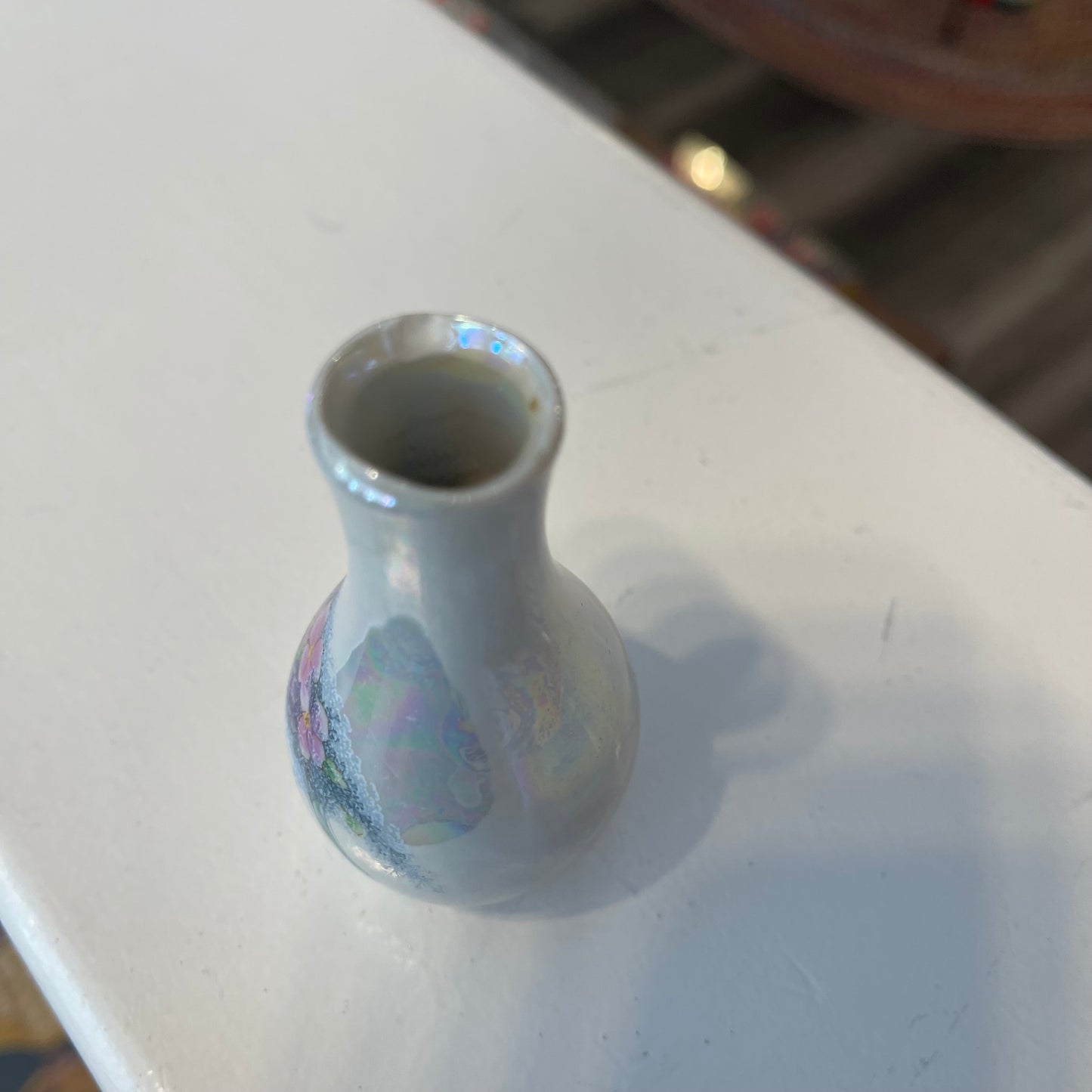 Lusterware Bud Vase