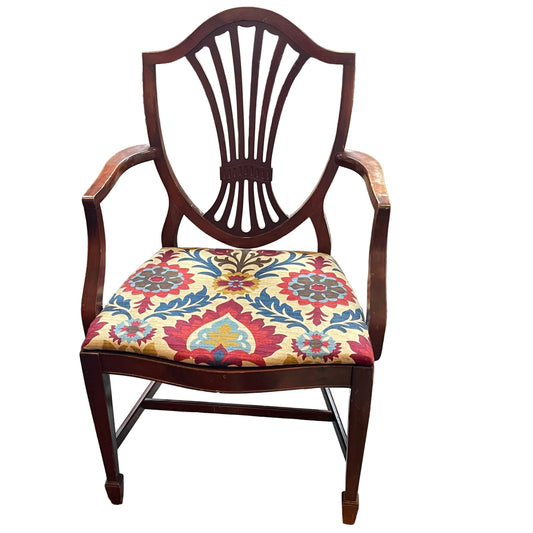 Federal Style Shield Back Armchair