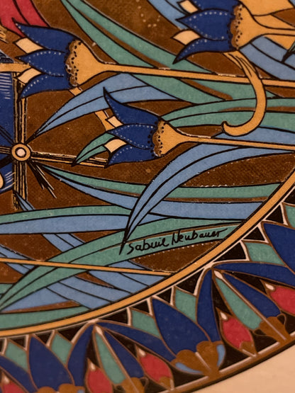 Sabine Neubauer Painted Tile Box