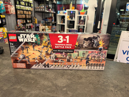 Lego 3 in 1 Trooper and Droid Battle Pack (66821)