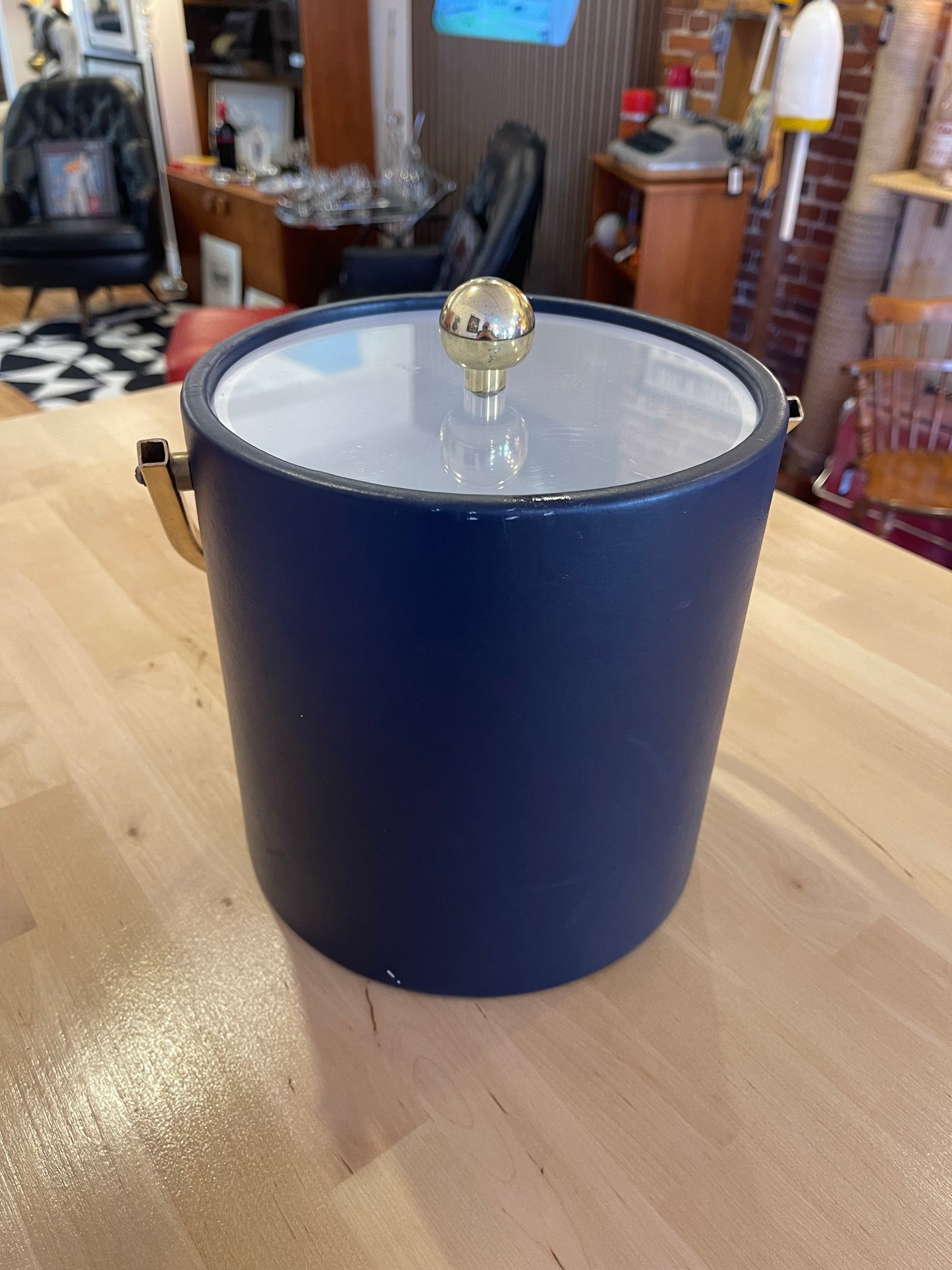 Navy Ice Bucket