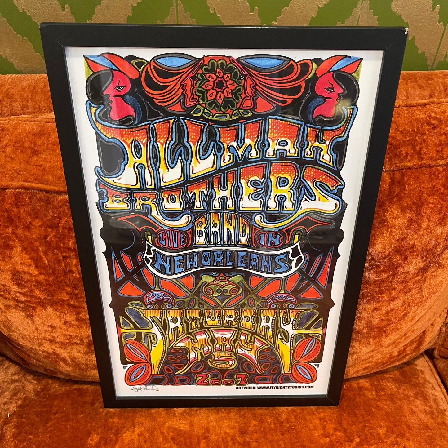Allman Brothers Poster (reprint)