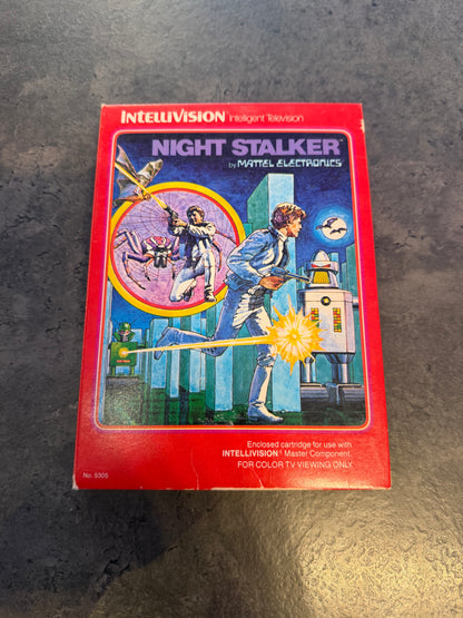 Night Stalker - Intellivision Game in Box