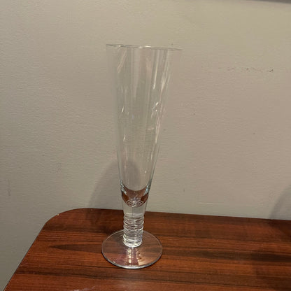 Set of 3 Crystal Pilsner Glasses