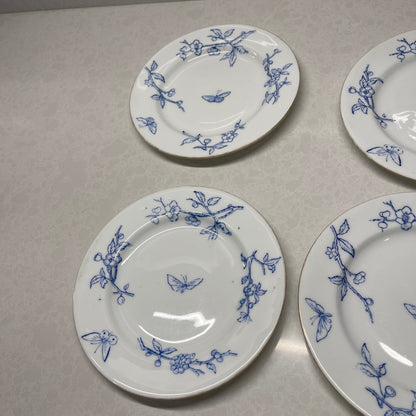 Set of 6 Grainger and Co Worcester Dessert Plates