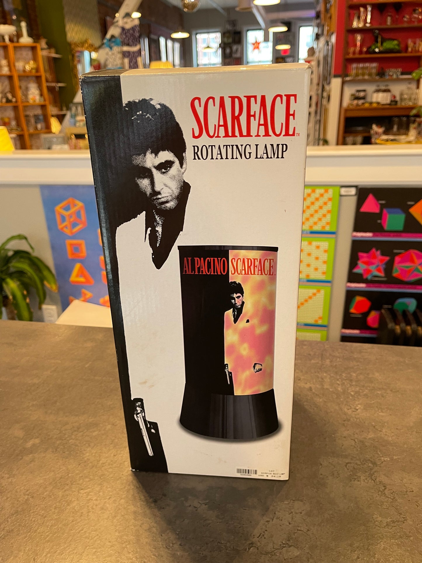 Scarface Rotating Lamp