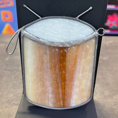 Stained Glass Drum Suncatcher