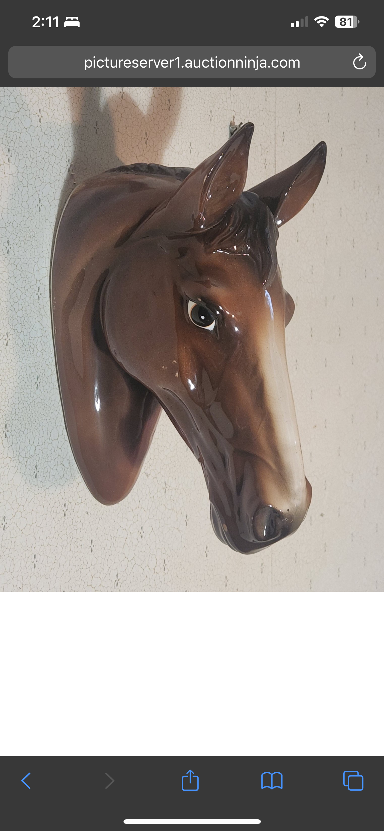 Ceramic Horse Head
