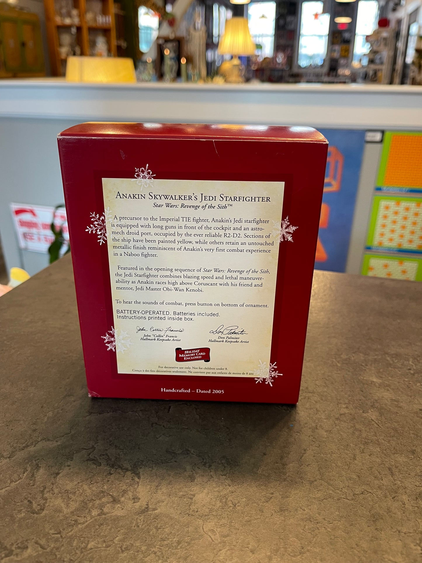 Hallmark Star Trek Anakin Skywalker's Jedi Starfighter