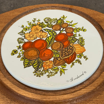 Cheese Board and Cloche with Tile