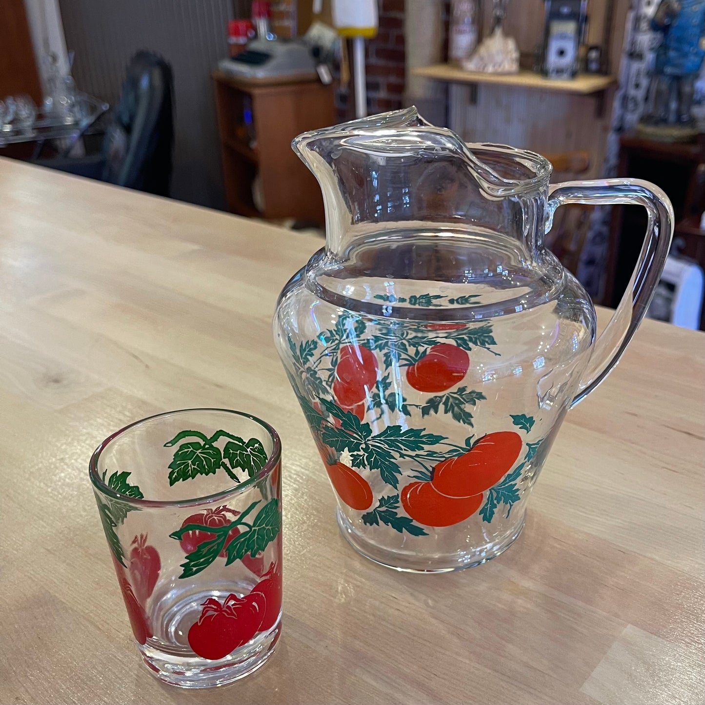 Tomato Juice Set for One