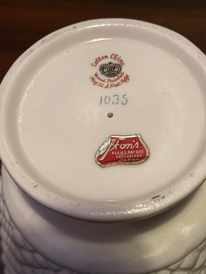 Lefton Pink Porcelain Vase