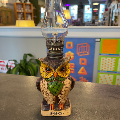 Tennessee Owl Oil Lamp