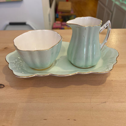 Old Royal 3 Piece Sugar and Creamer set