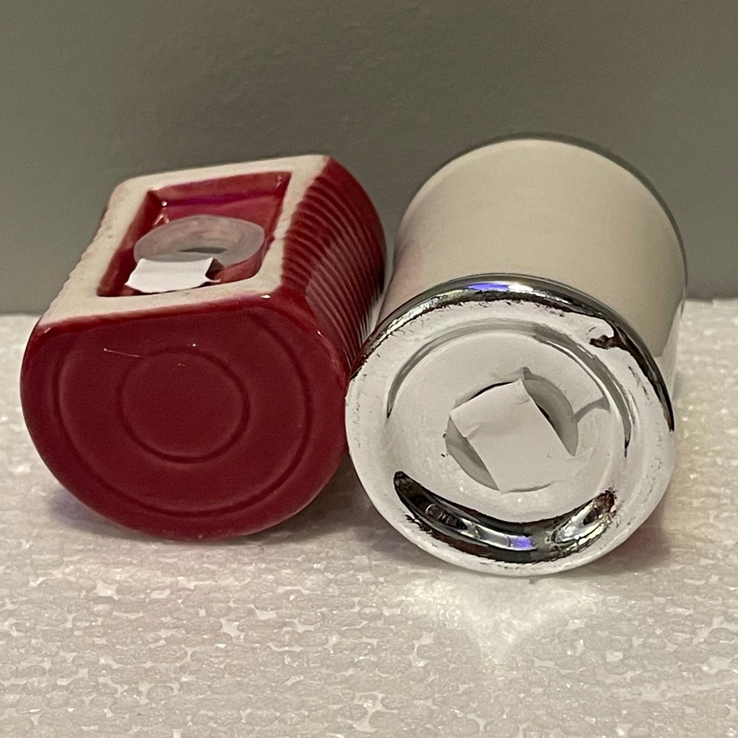 Cranberry Sauce Salt and Pepper Shakers