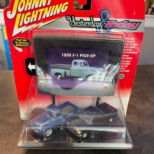 Johnny Lightning Yesterday and Today F-150