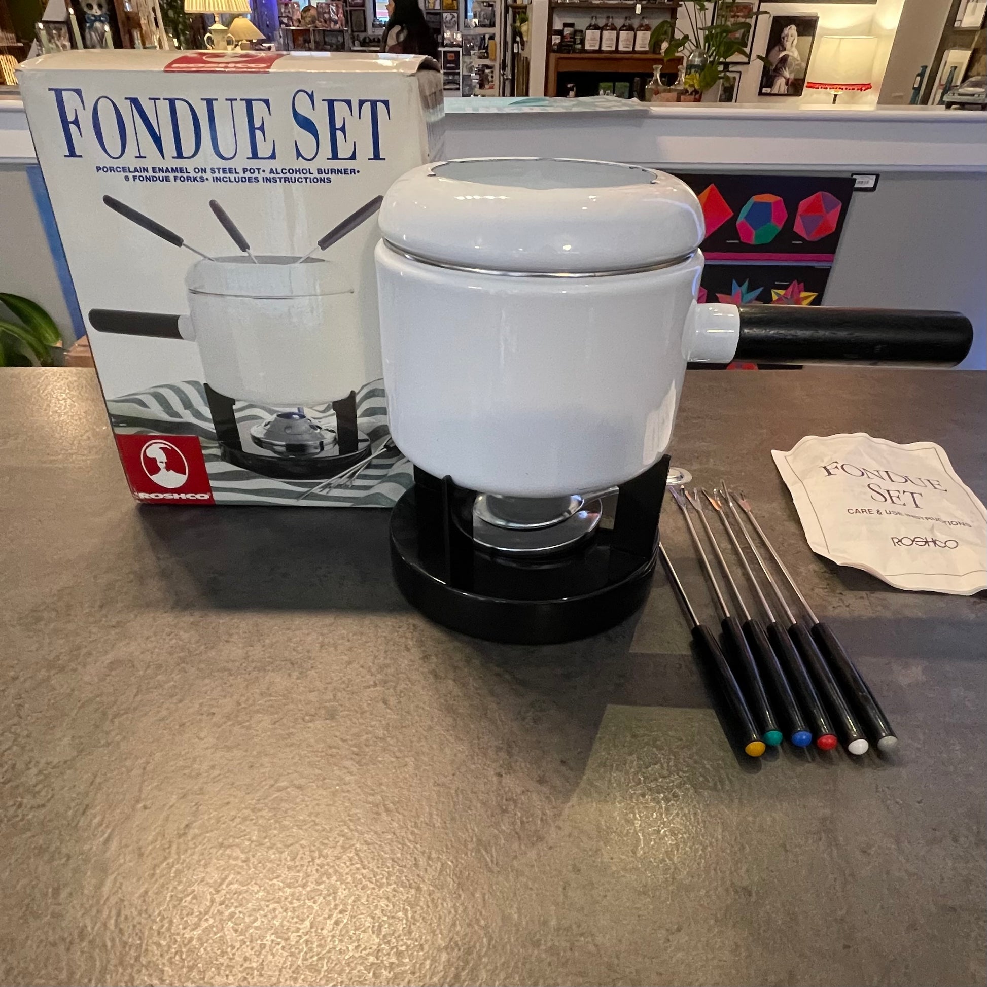 Roshco Fondue Set