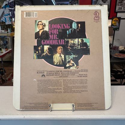 Looking for Mr. Goodbar CED Video Disc 2 Disc Set