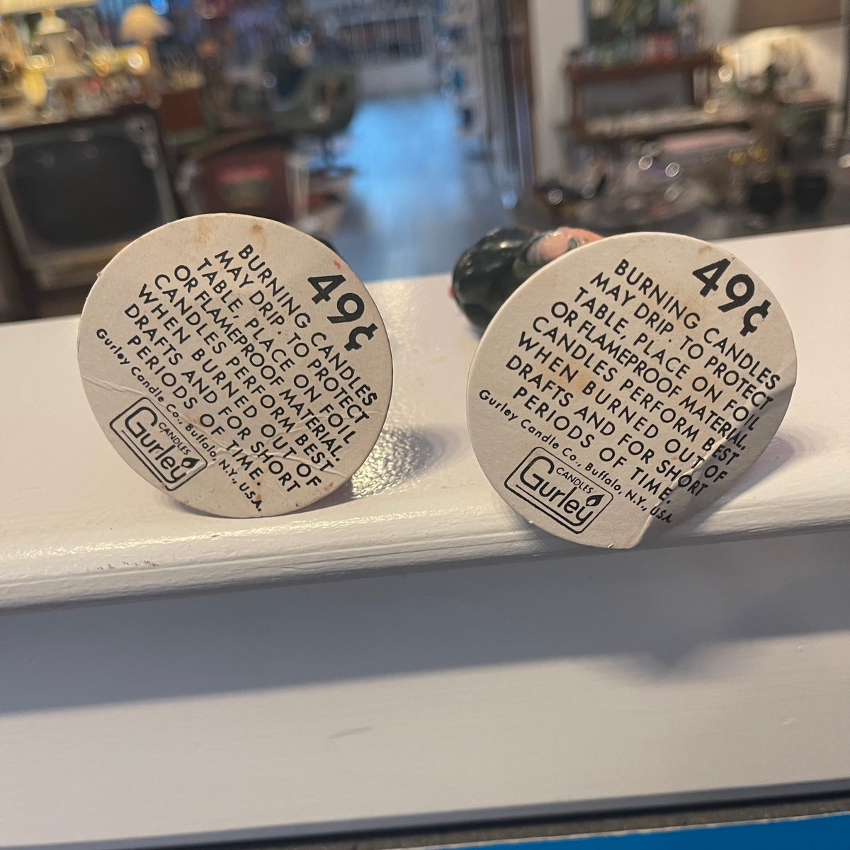Set of 4 Gurley Thanksgiving Candles