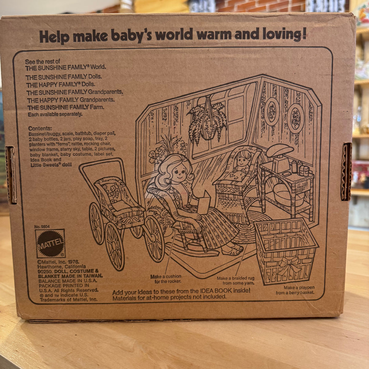 Mattel The Sunshine Family Baby's Room Sealed No. 9804