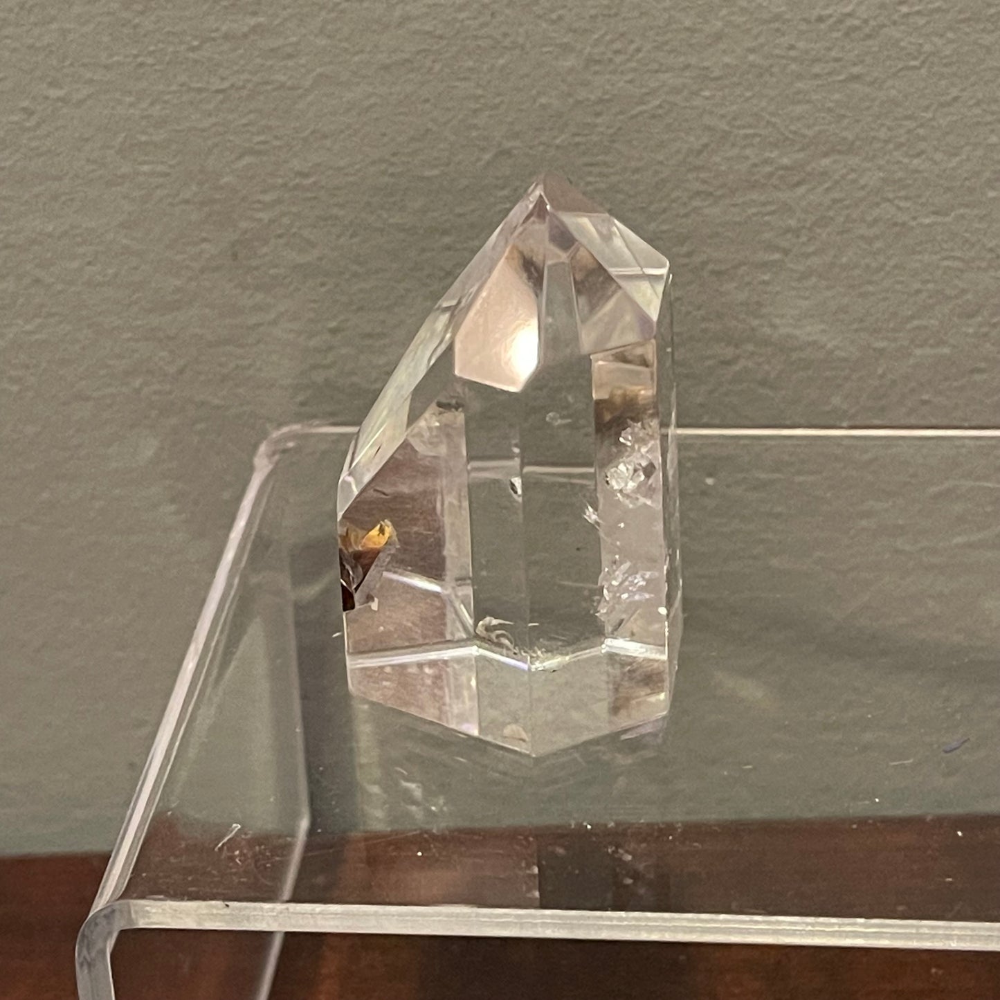 Clear Quart Point with Inclusions