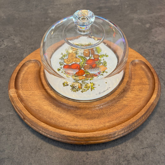 Cheese Board and Cloche with Tile