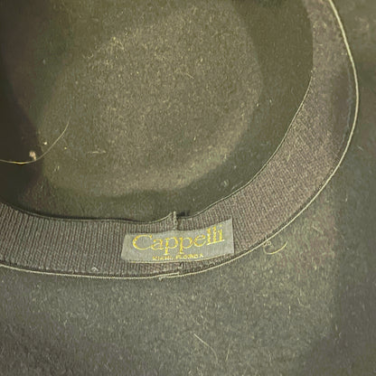 Black Hat with Marabou Trim