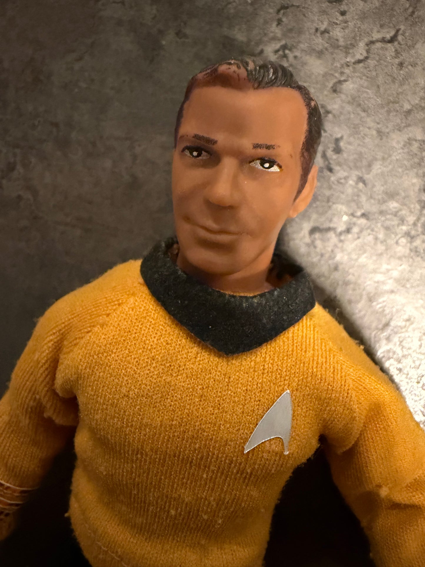Vintage 1974 Mego Star Trek Captain Kirk 8" Action Figure
