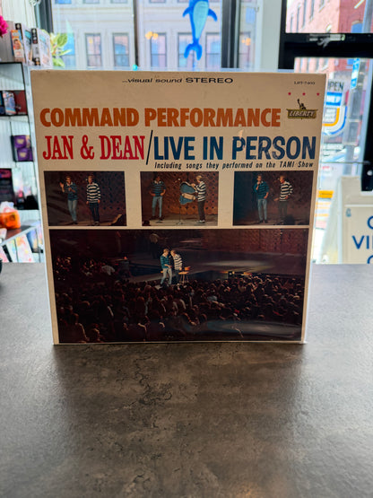 Jan and Dean - Command Performance/Live In Person Vinyl