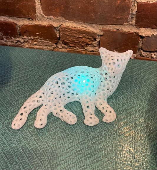 3D Printed Glow Cat