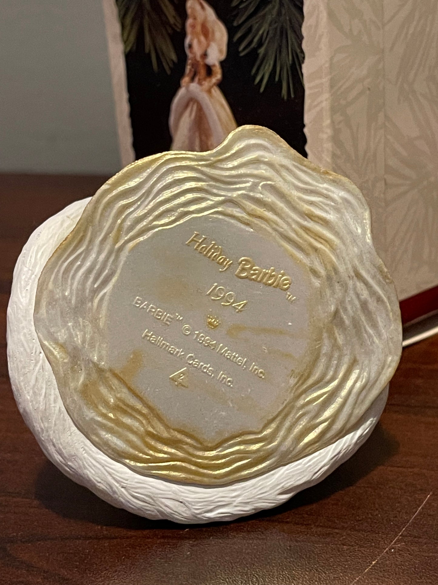 Hallmark 1994 Holiday Barbie Ornament
