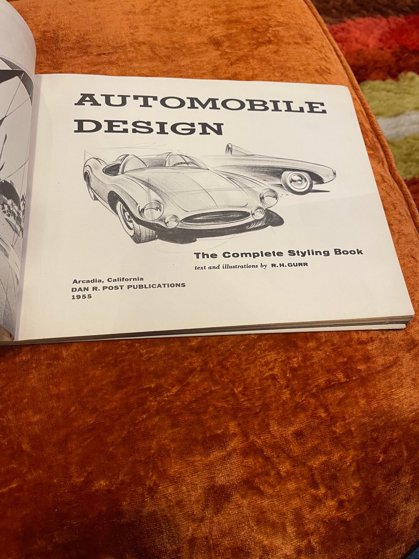 R.H. Gurr Automobile Design 1955