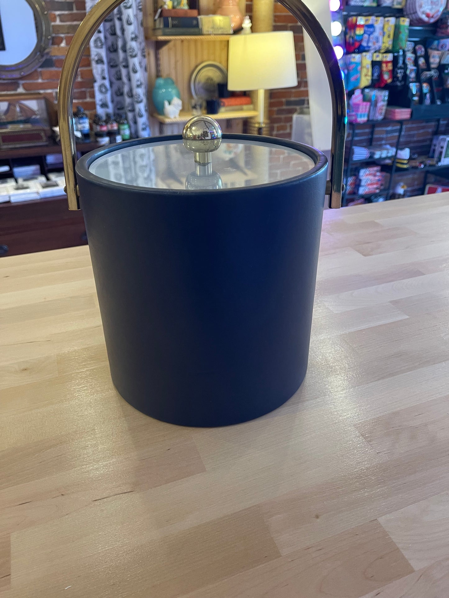 Navy Ice Bucket