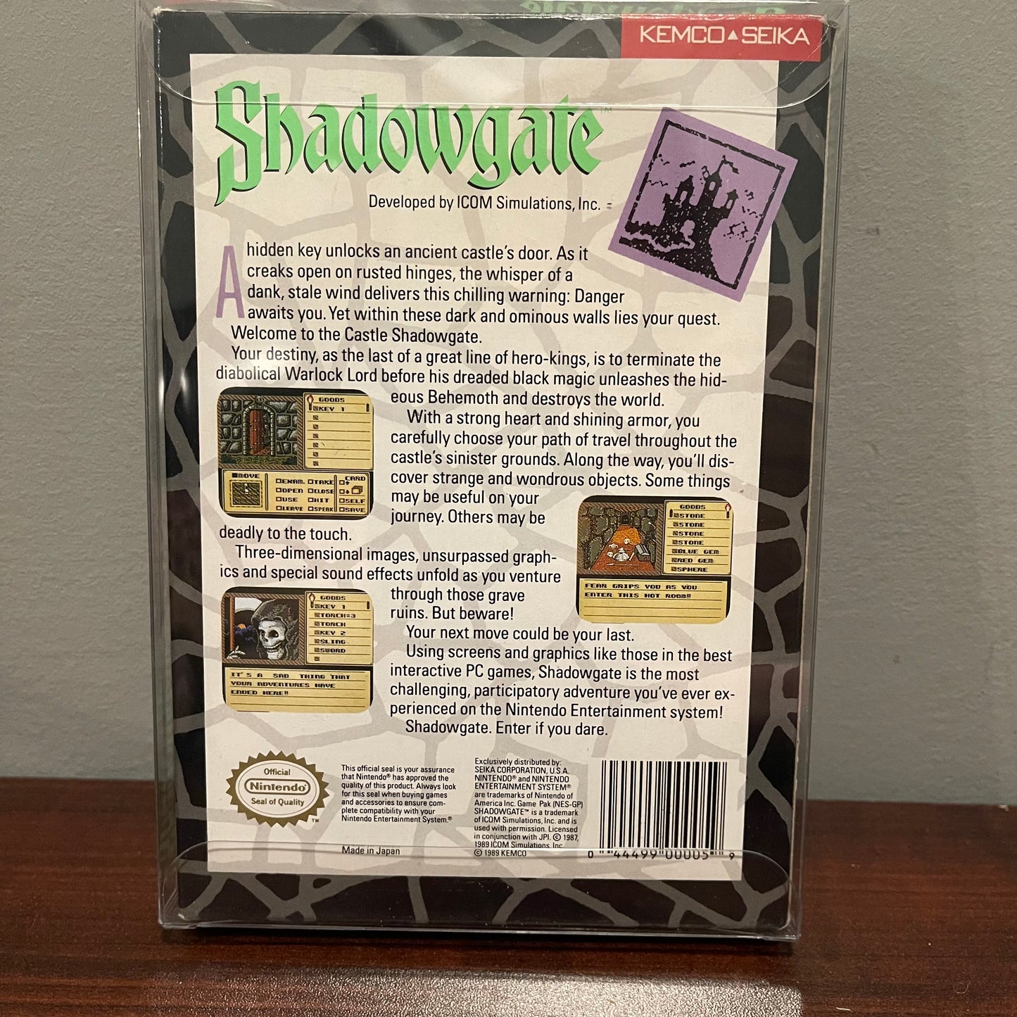 Shadowgate NES Game Complete