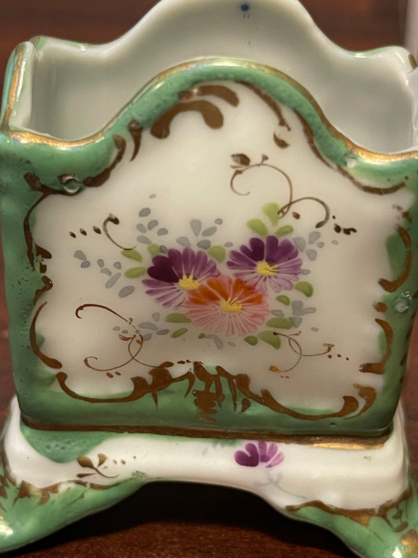 Porcelain Match Box Holder