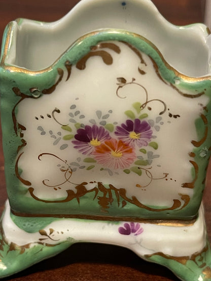 Porcelain Match Box Holder