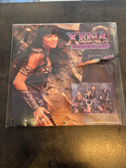 Xena Millennium Calendar with Special Xena Pen