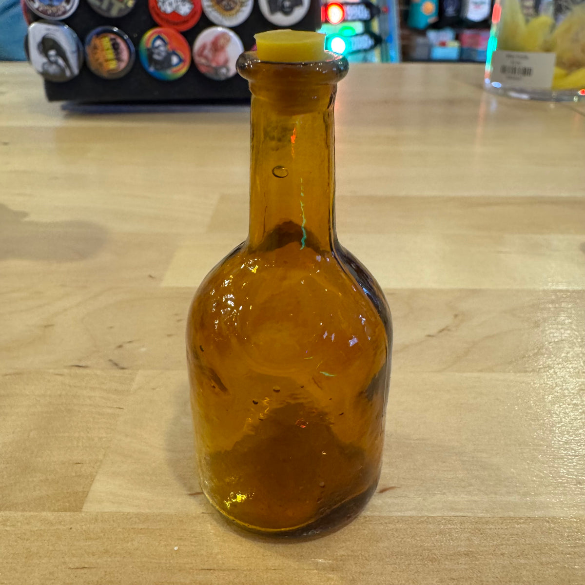 Brown Glass Bottle 2.5"