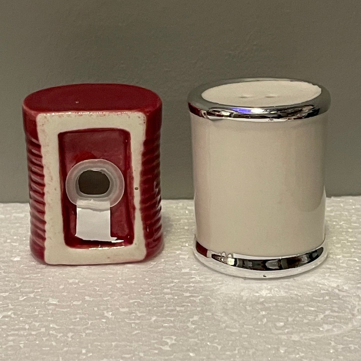 Cranberry Sauce Salt and Pepper Shakers