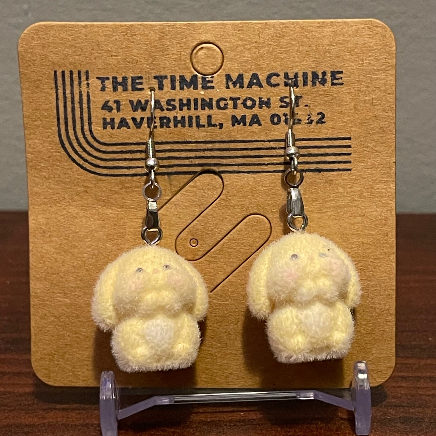 Fuzzy Bunny Earrings