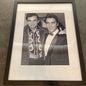 Elvis and Cash  Framed Photo Print