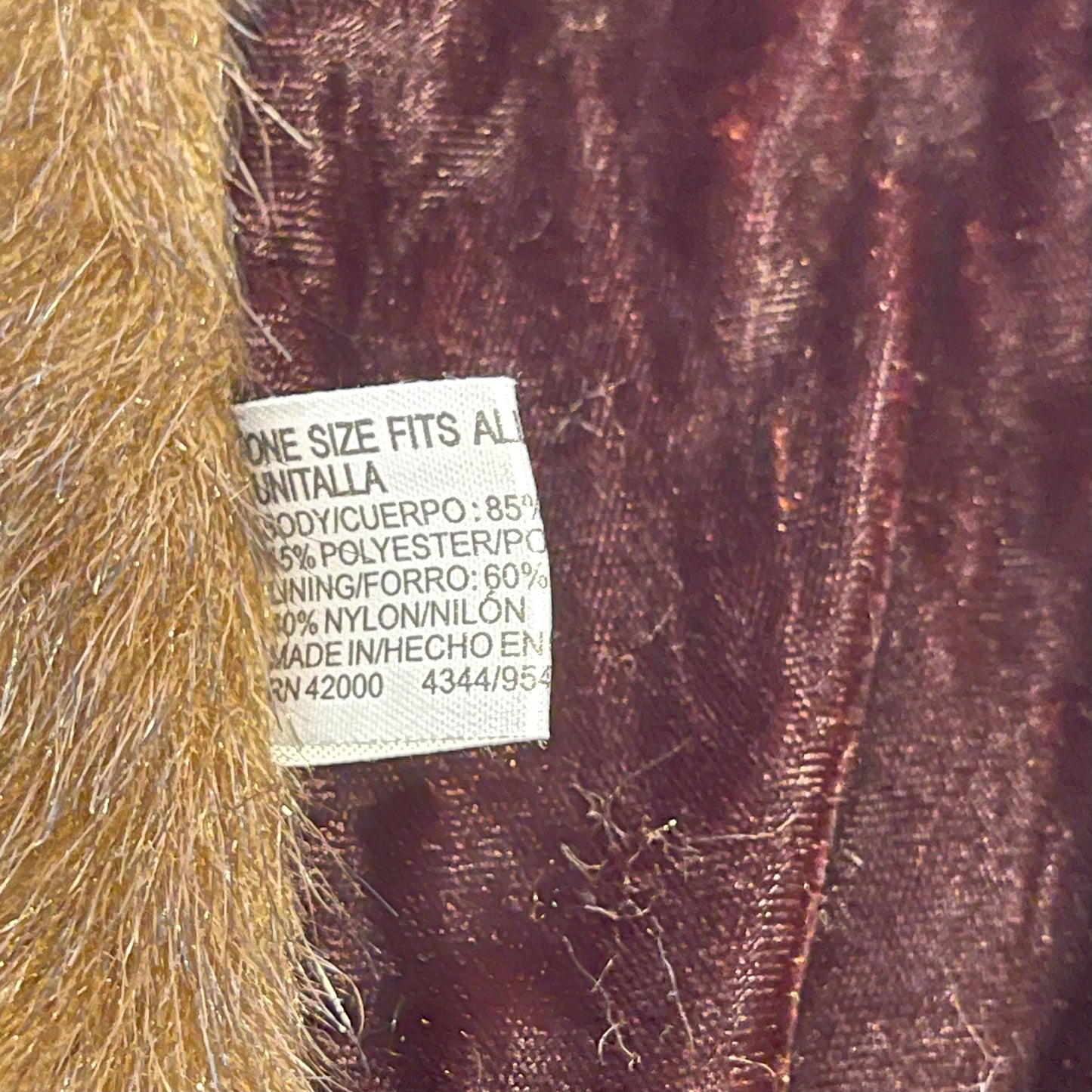 Faux Fur Hat and Scarf Set