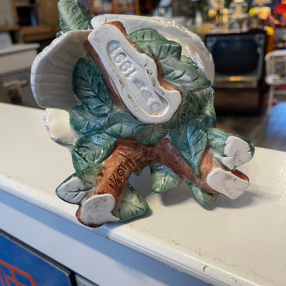 Fitz & Floyd Cockatoo Figural Pitcher
