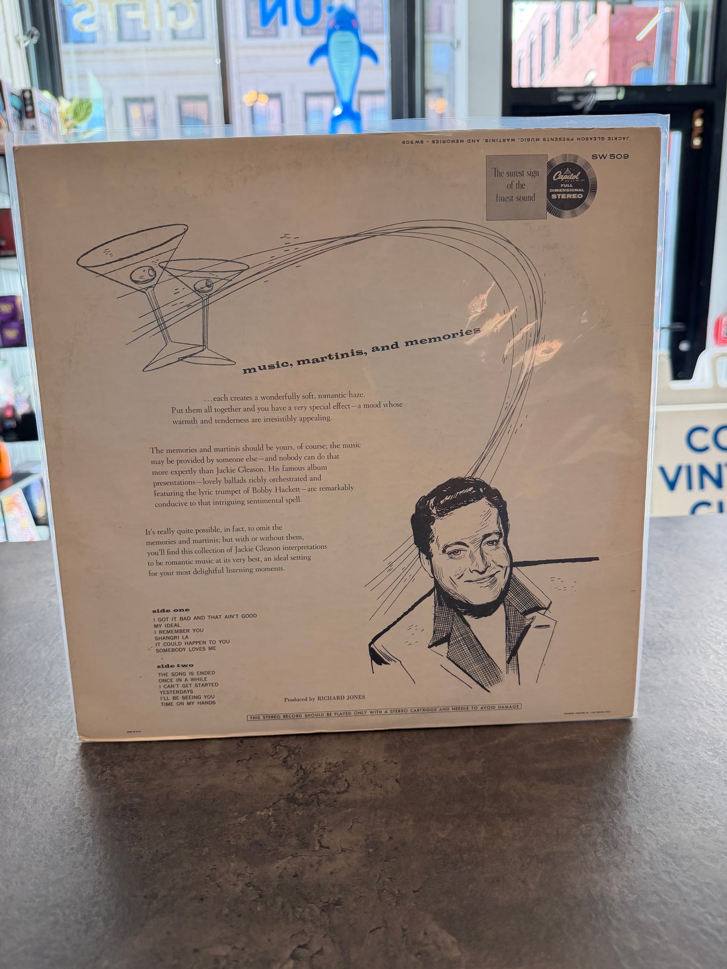 Jackie Gleason - Music, Martinis and Memories Vinyl