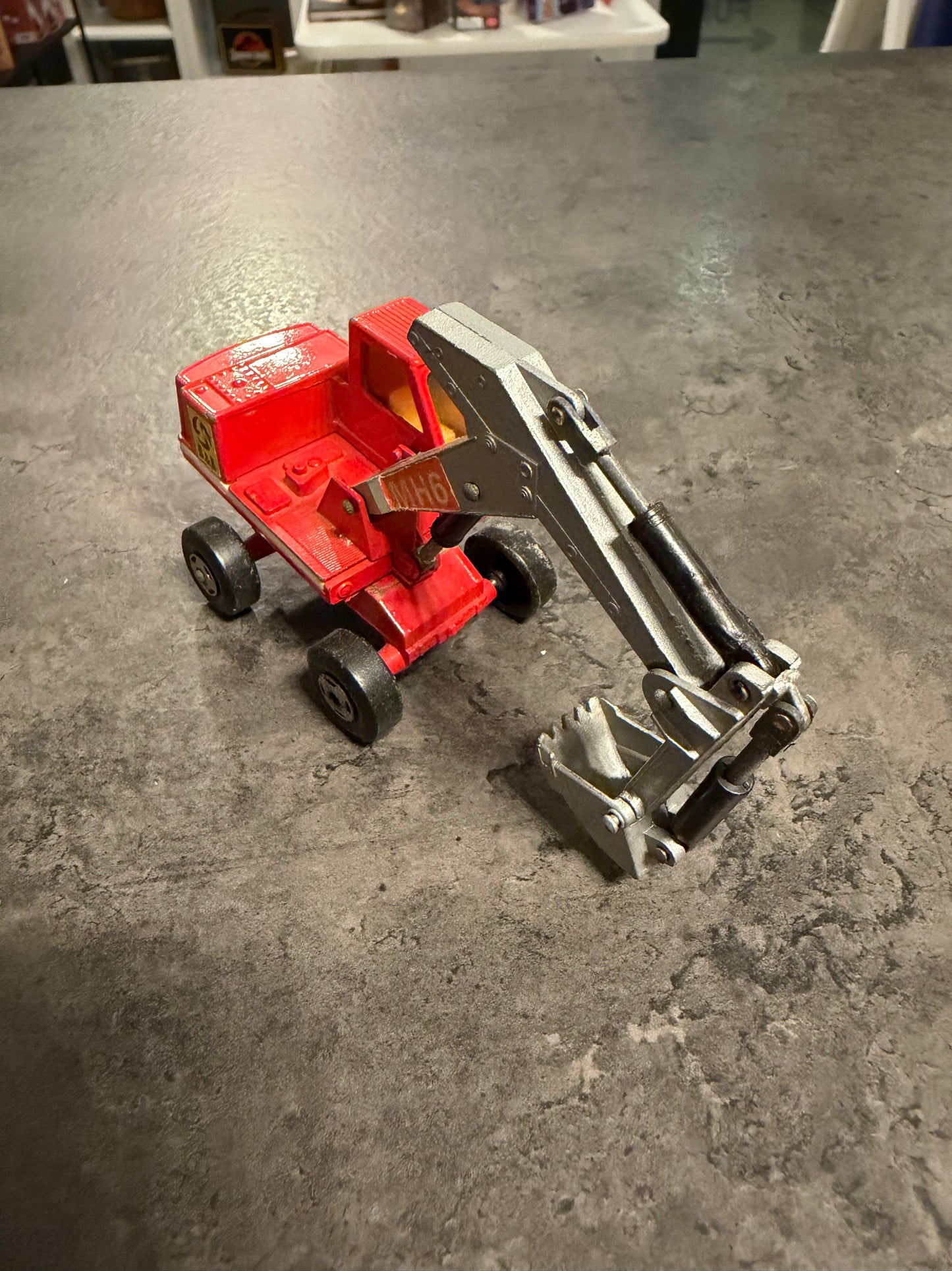 1970 Matchbox Super Kings K-1 Hydraulic Excavator