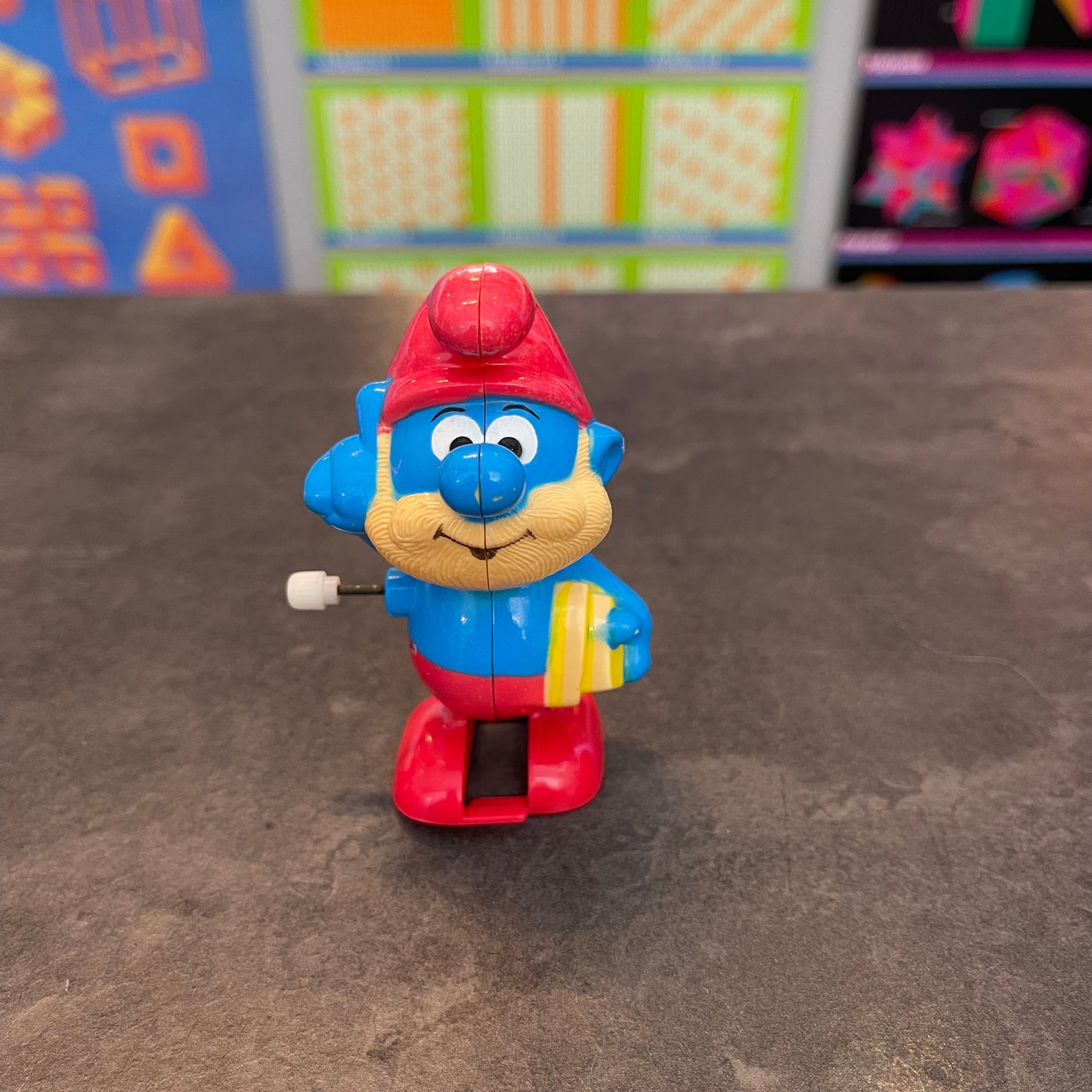 Papa Smurf Wind Up Toy
