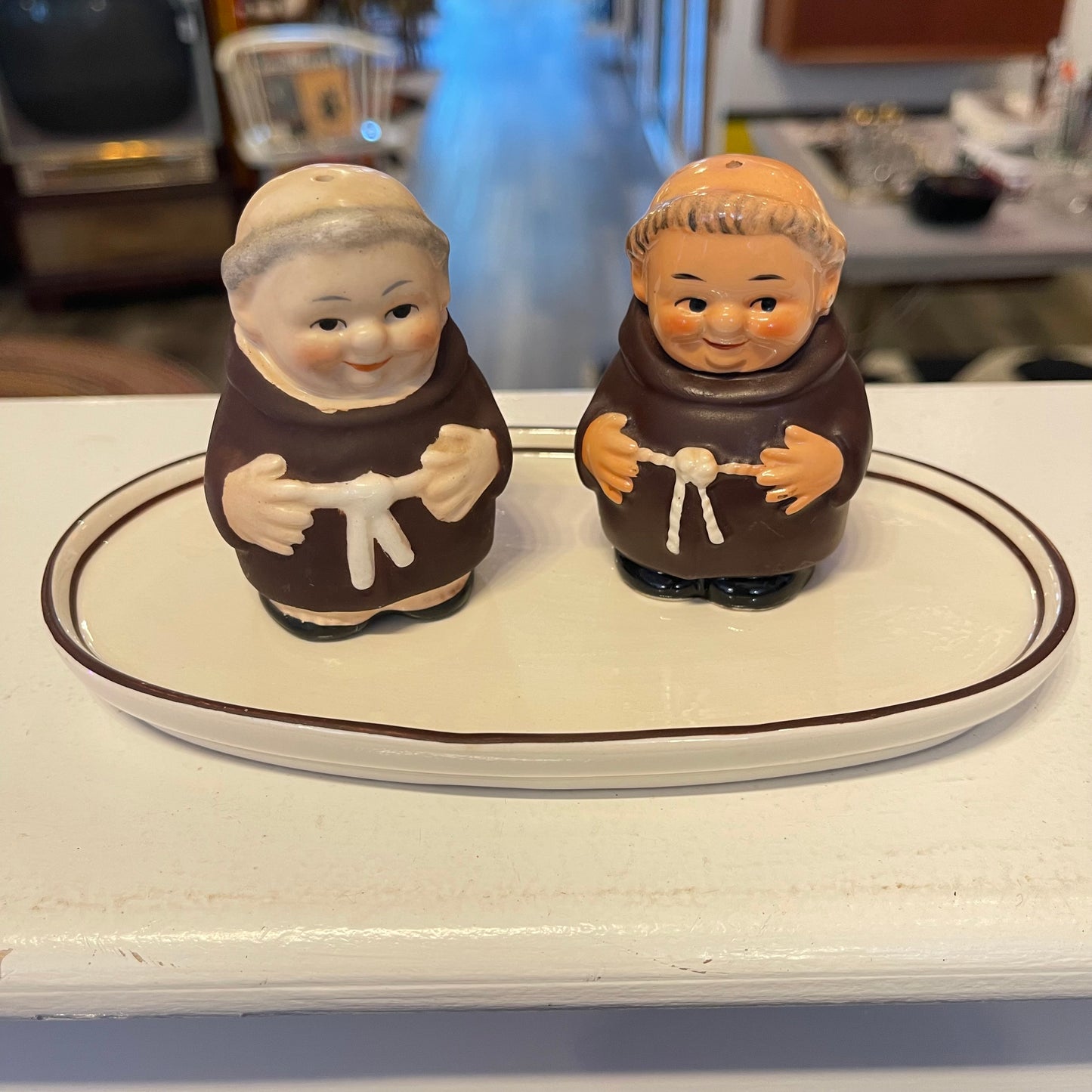 Goebel Friar Tuck Salt and Pepper Set