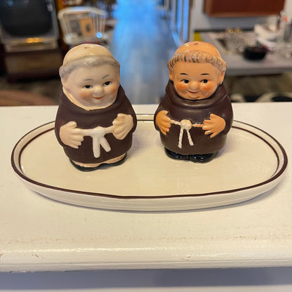 Goebel Friar Tuck Salt and Pepper Set