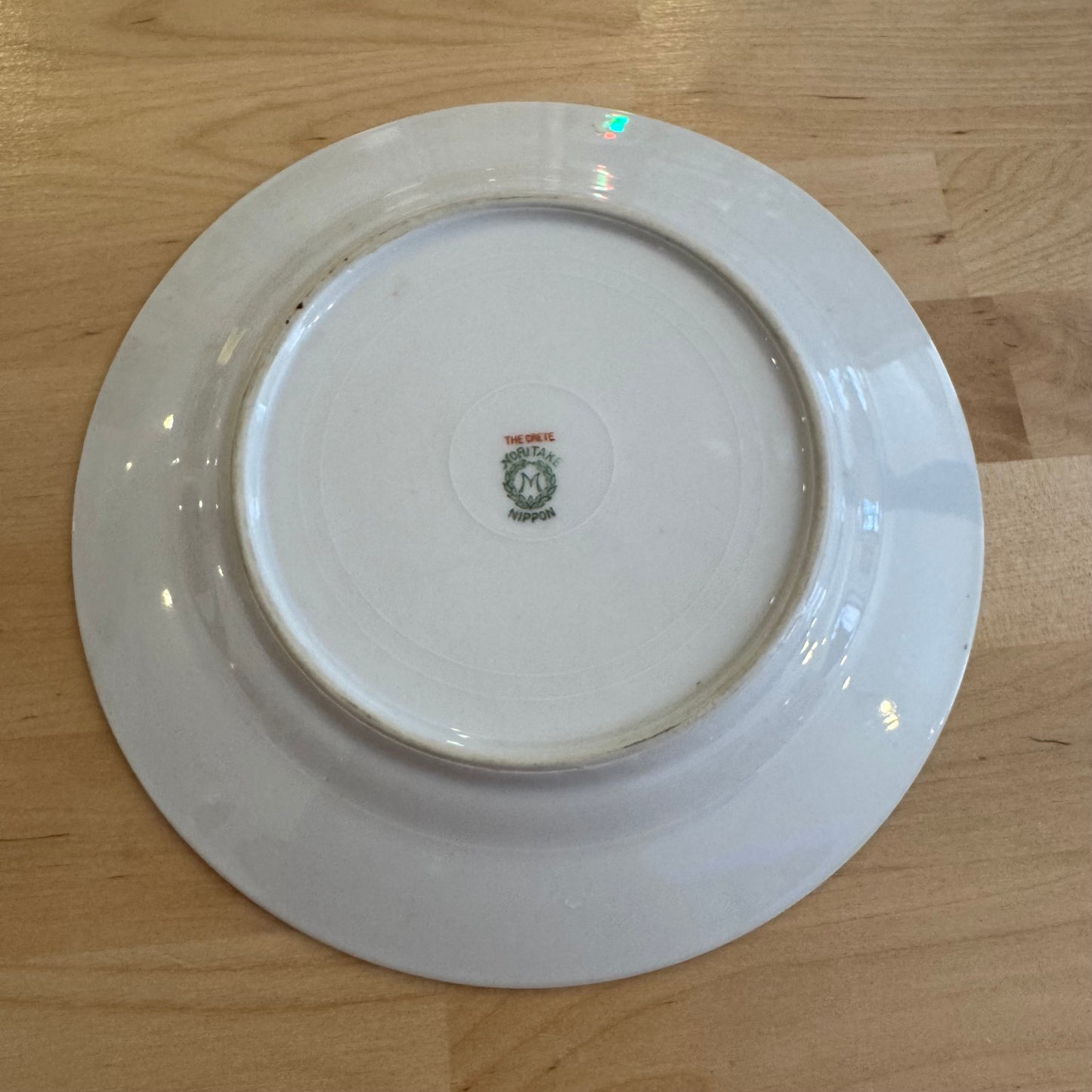 Set of 6 Noritaki Nipon 'The Crete' Pattern Salad Plates